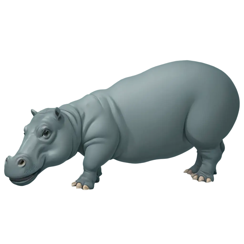 Blue-Hippopotamus-PNG-Unique-and-Vibrant-Design-for-Digital-Creations