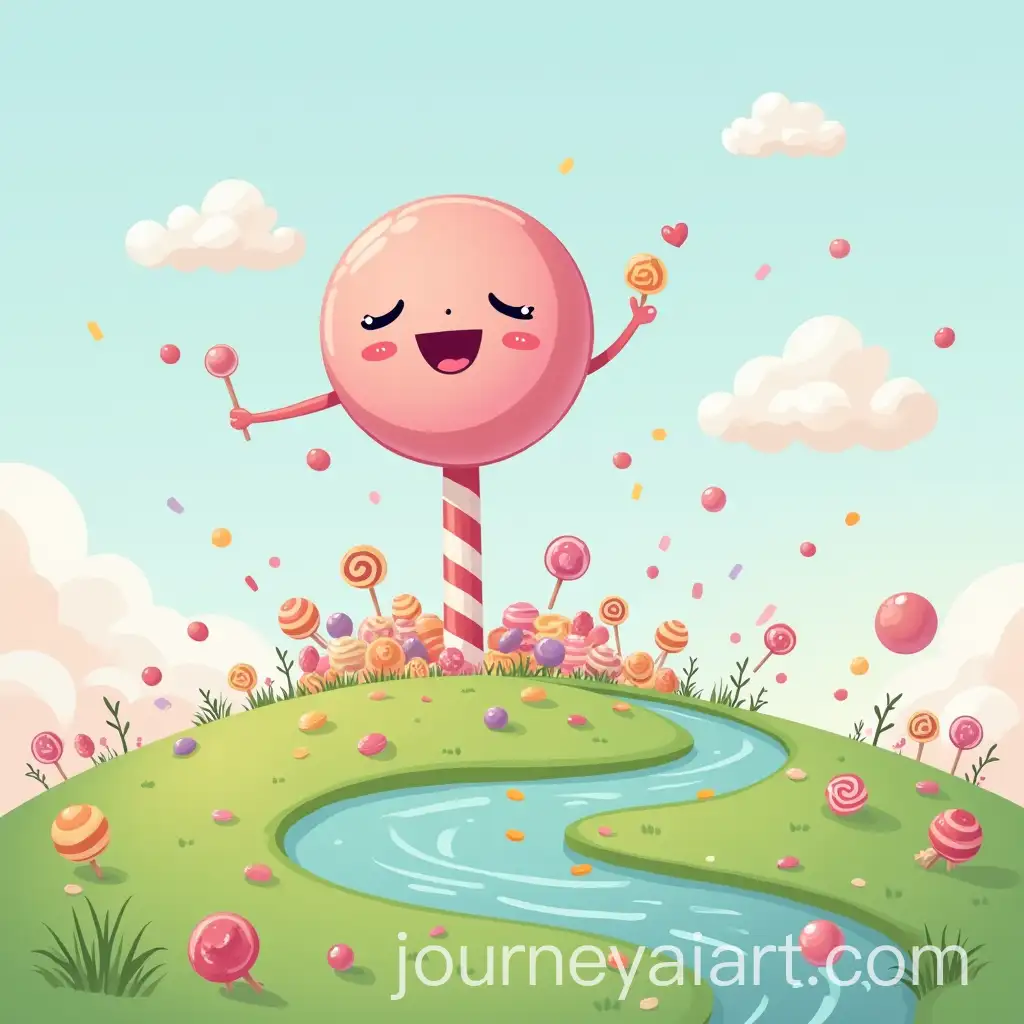 Whimsical-Floating-Candy-Island-with-Sweet-Treats-and-Delights