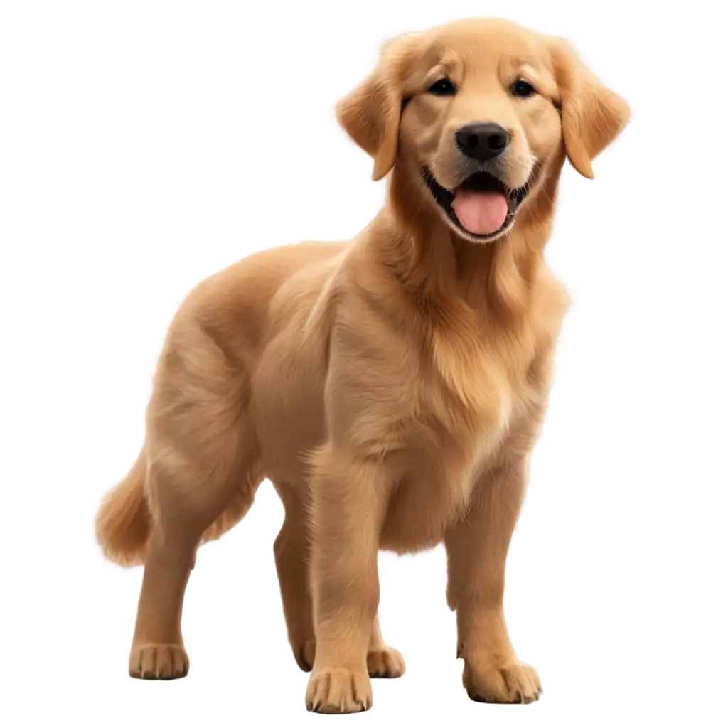 Photorealistic-Golden-Retriever-Dog-PNG-Image-High-Resolution-Octane-Render