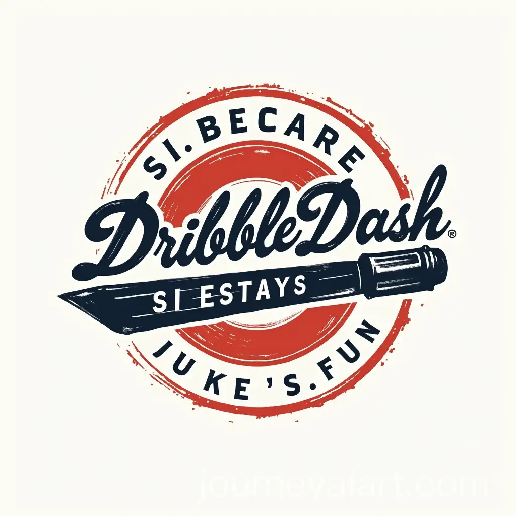 Handwriting-of-DribbleDash-Sports-Group-Logo-Design