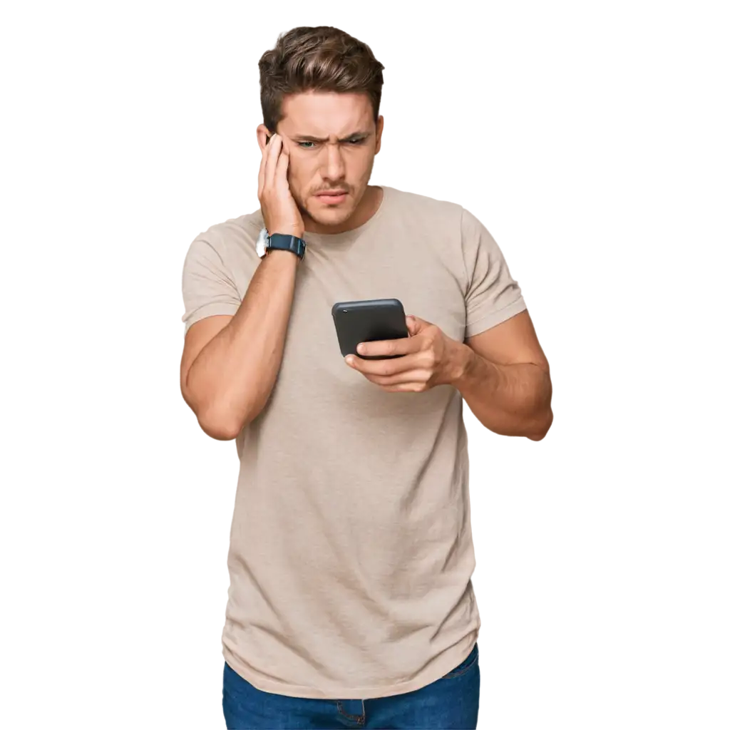 Frustrated-Person-Using-Smartphone-HighQuality-PNG-Image-for-Digital-Annoyance-Depiction