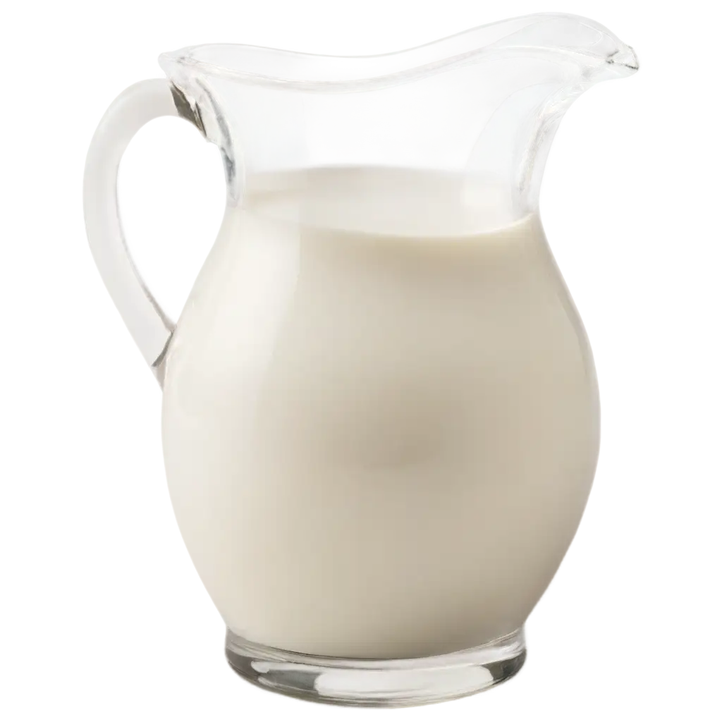 Clear-Milk-Pitcher-PNG-Image-for-Digital-Use-HighQuality-Transparent-Background