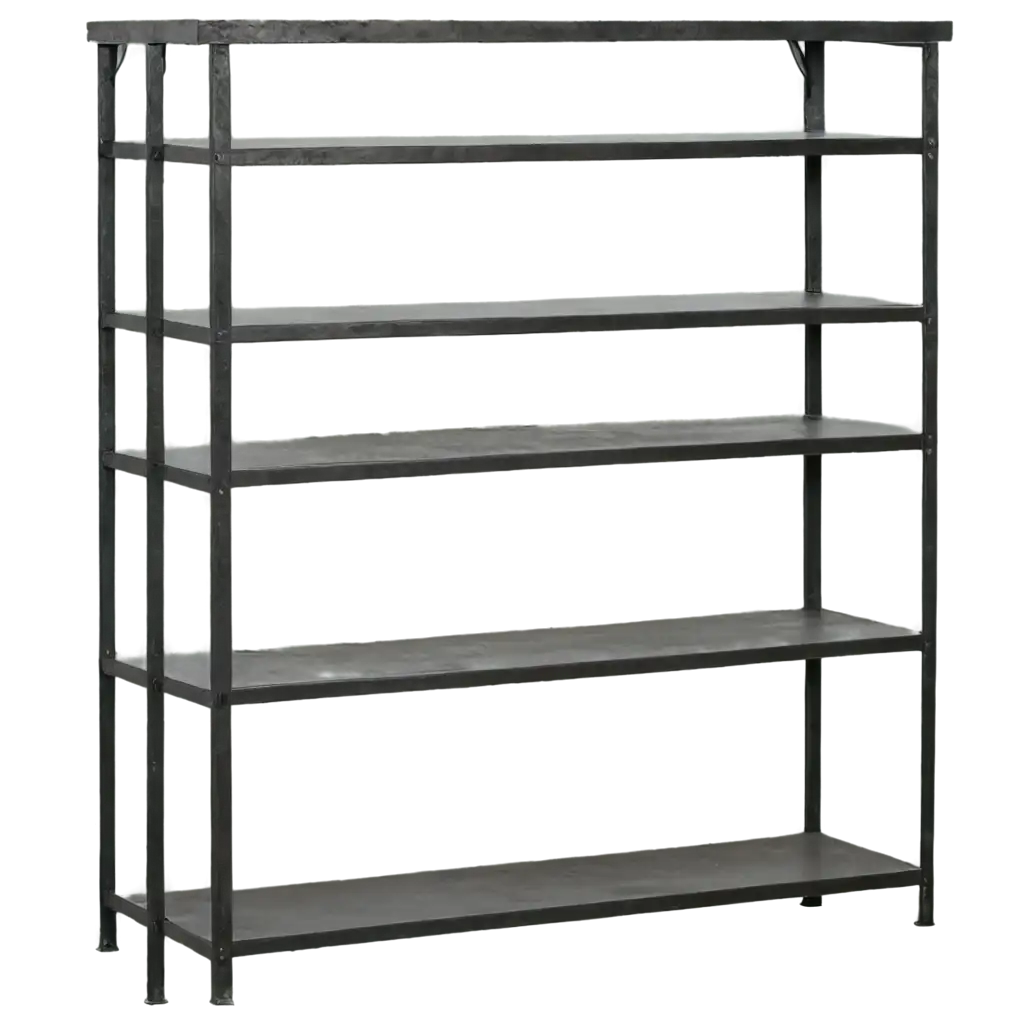 Explore-Durable-and-Elegant-PNG-Image-of-Shelves-Iron