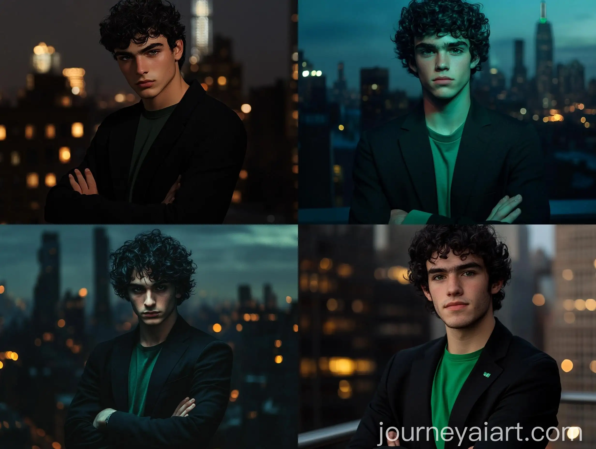 Confident-Young-Man-in-Urban-Night-Scene