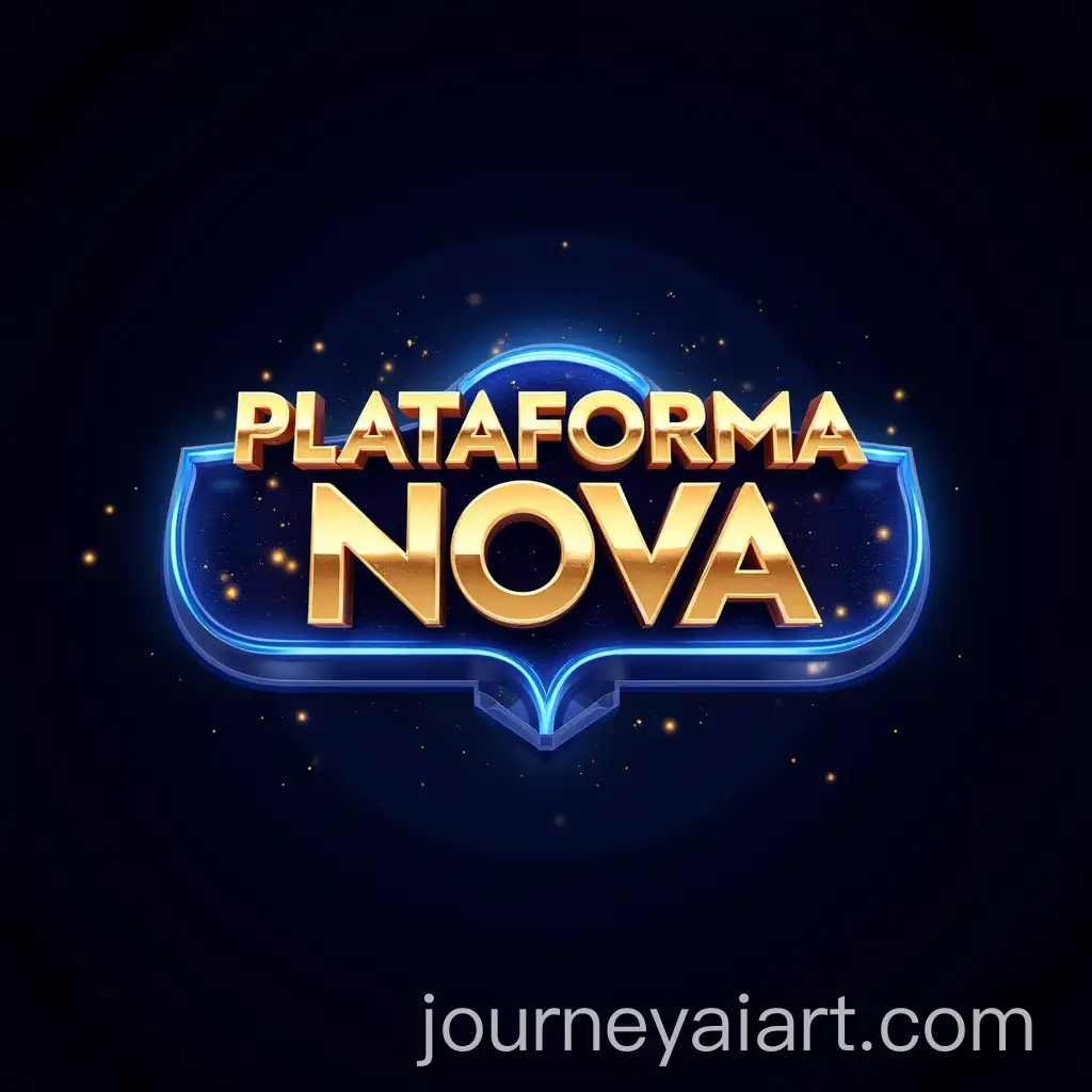 Luxurious-3D-CasinoStyle-Logo-for-PLATAFORMA-NOVA