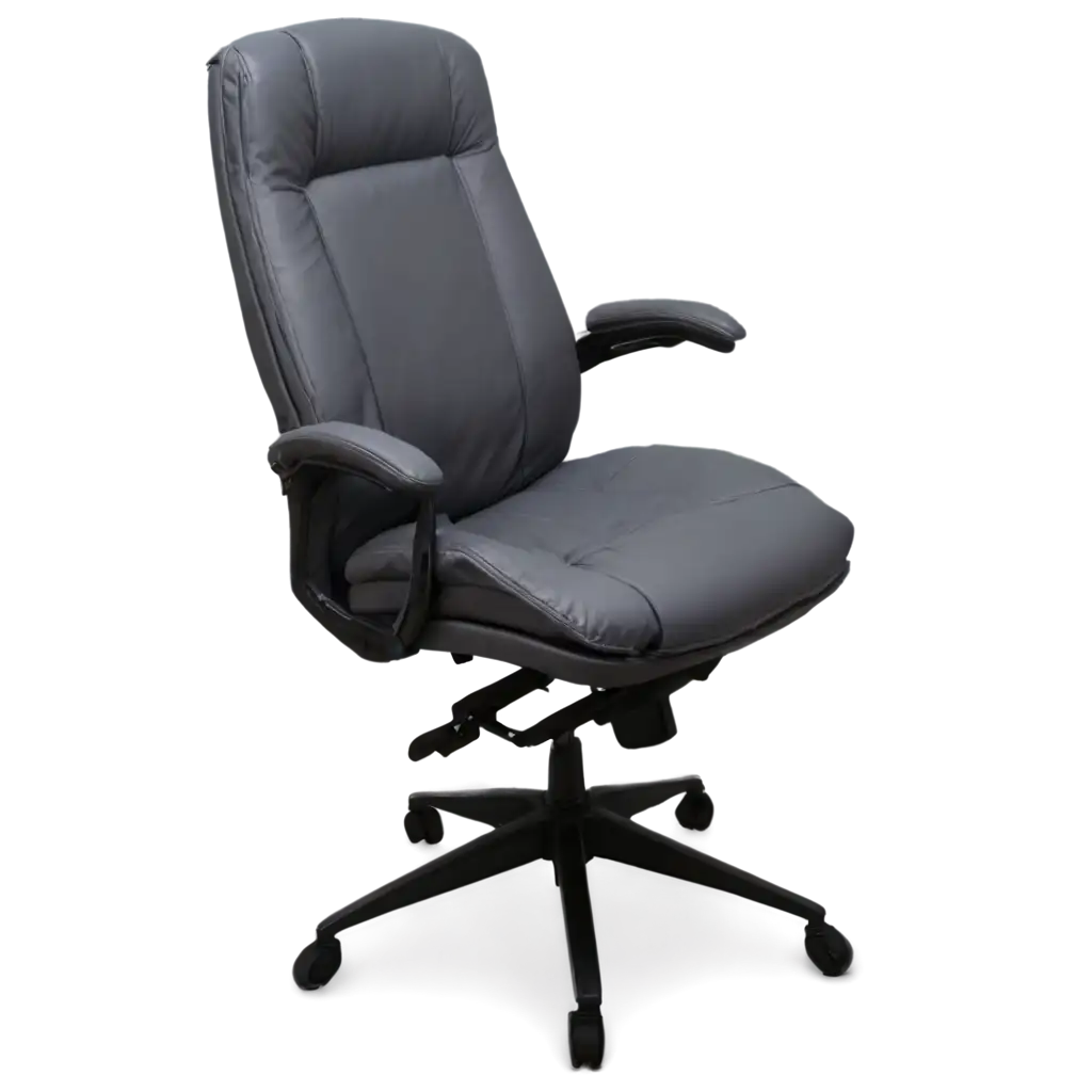 Modern-Office-Chair-PNG-Image-Enhance-Workspace-Visuals-with-HighQuality-Furniture-Illustration