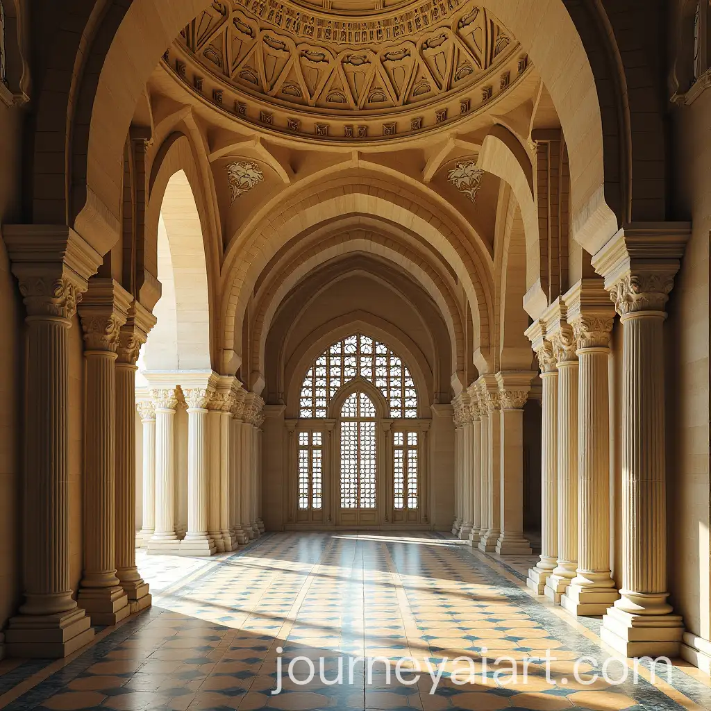 Architectural-Design-of-a-Grand-Mosque-with-Ribbed-Vaults-and-Pointed-Arches