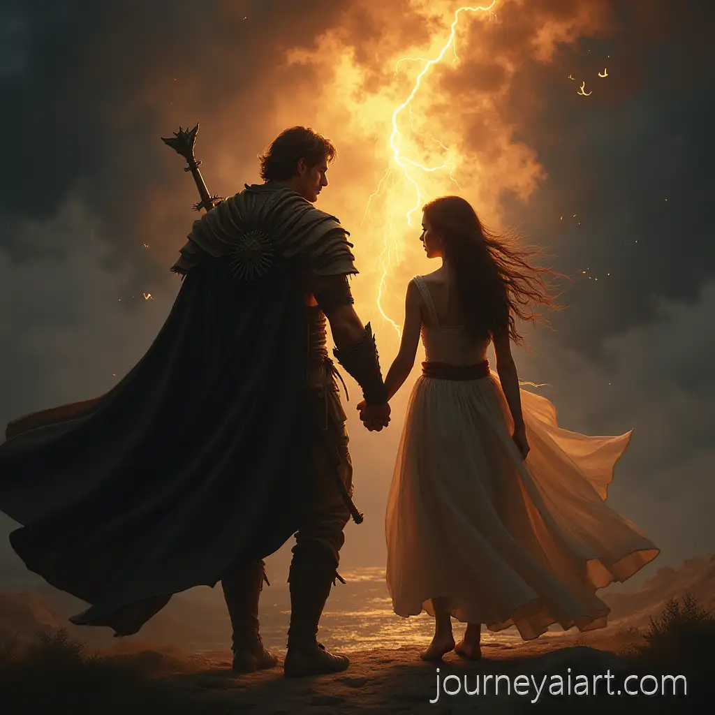 WarriorWarrior-and-girlfriend-battle-of-Light-Battling-Darkness-with-His-Girlfriend-in-Epic-Showdown