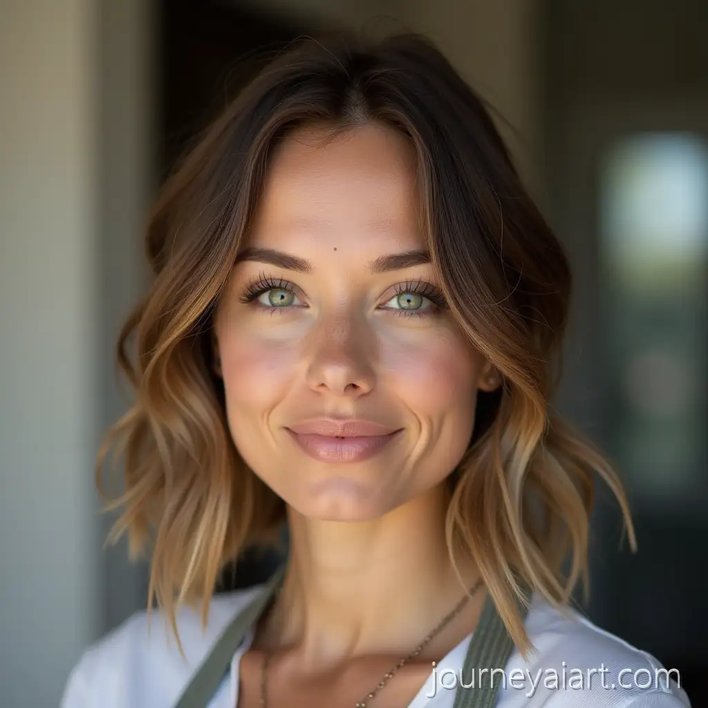 25YearOld-Female-Chef-with-Green-Eyes-and-Light-Brown-Hair-in-a-Kitchen-Setting