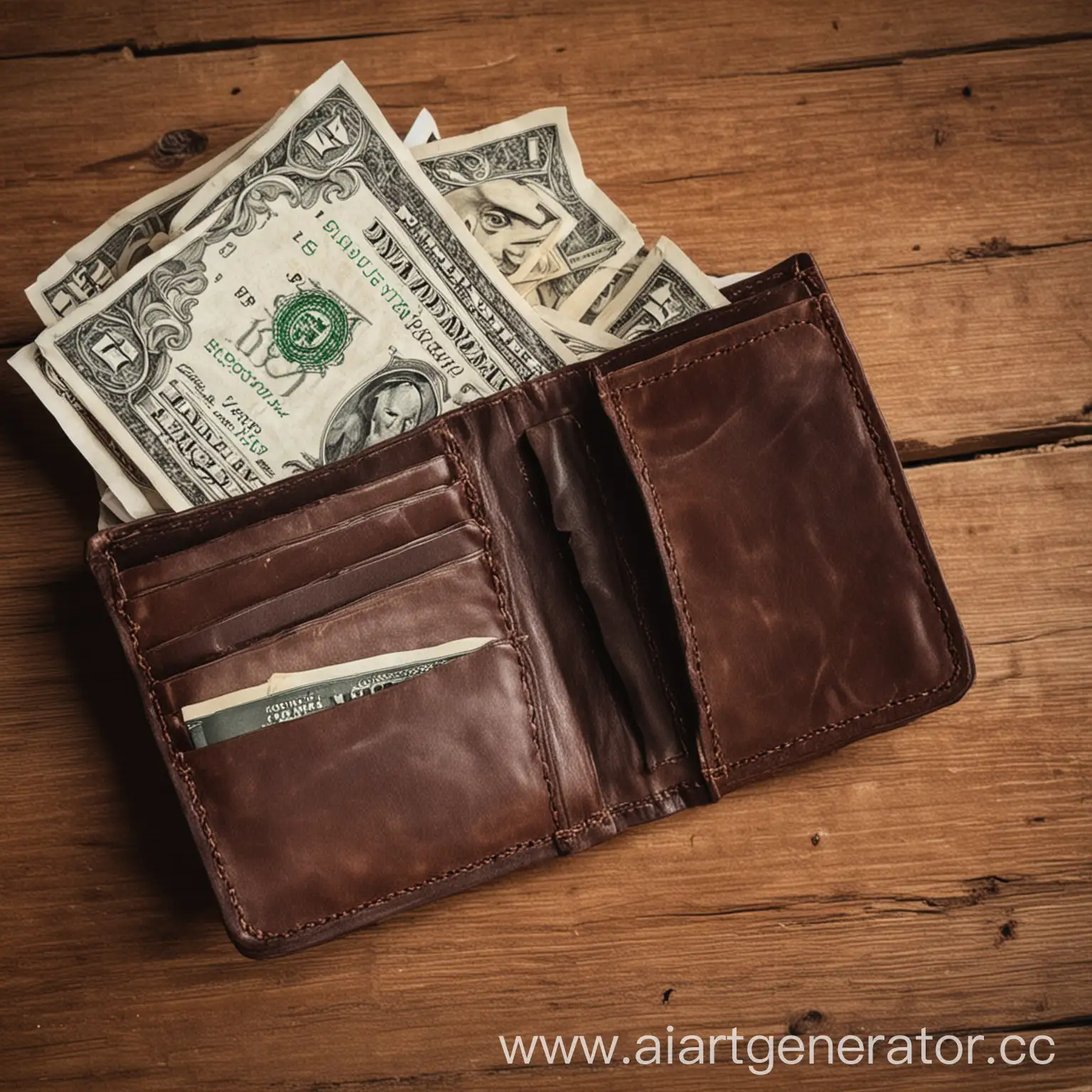 Wallet-with-Money-and-Credit-Cards-Rich-Leather-Wallet-Holding-Cash-and-Credit-Cards