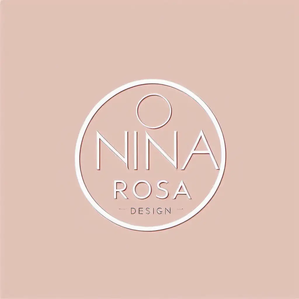 Minimalist Fashion Logo Design for NINA ROSA