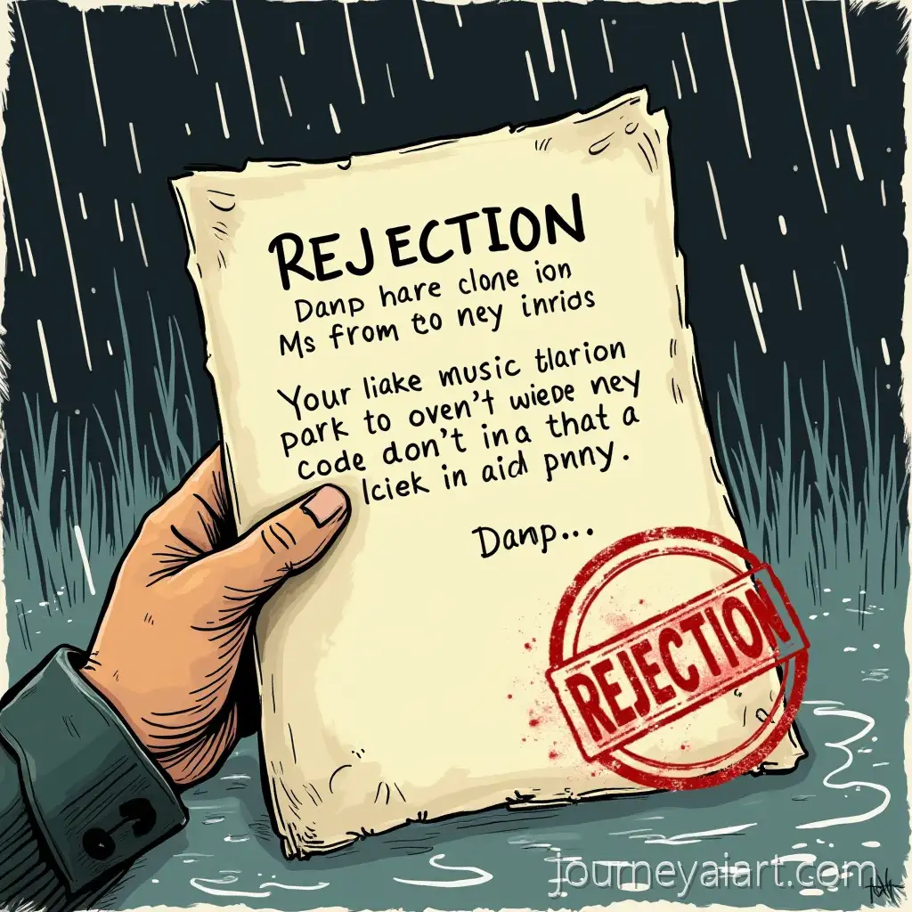 CloseUp-of-Rejected-Music-School-Letter-in-Comic-Style