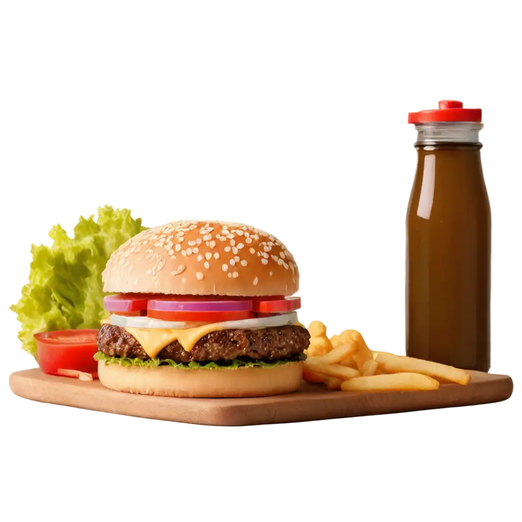 Create-a-Zinger-Burger-PNG-Image-with-Shadow-for-Delicious-Visual-Appeal