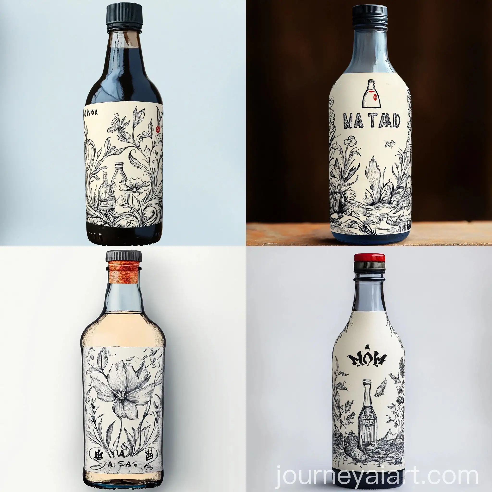 Replacing-Bottle-Label-with-Custom-Drawing