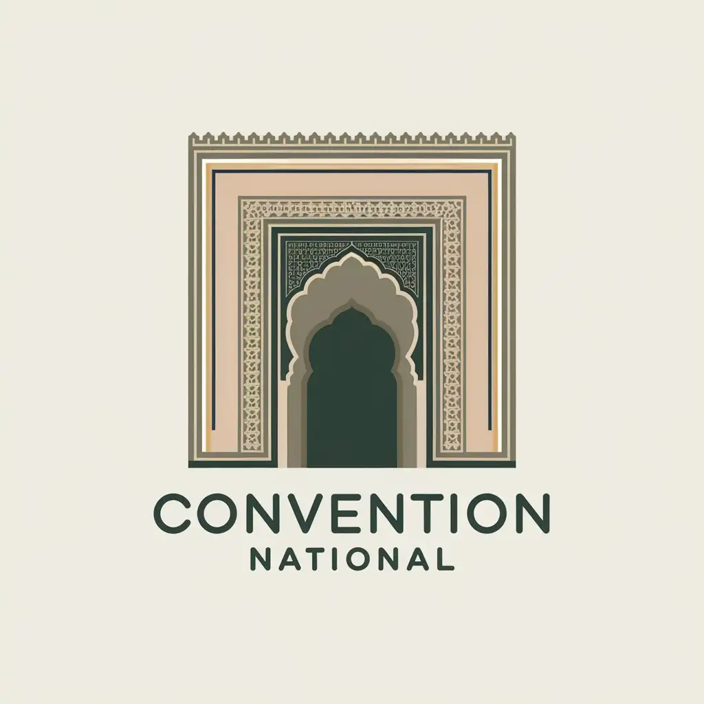 LOGO-Design-for-Convention-National-Mekns-Walili-Monument-with-Local-Heritage-Elements