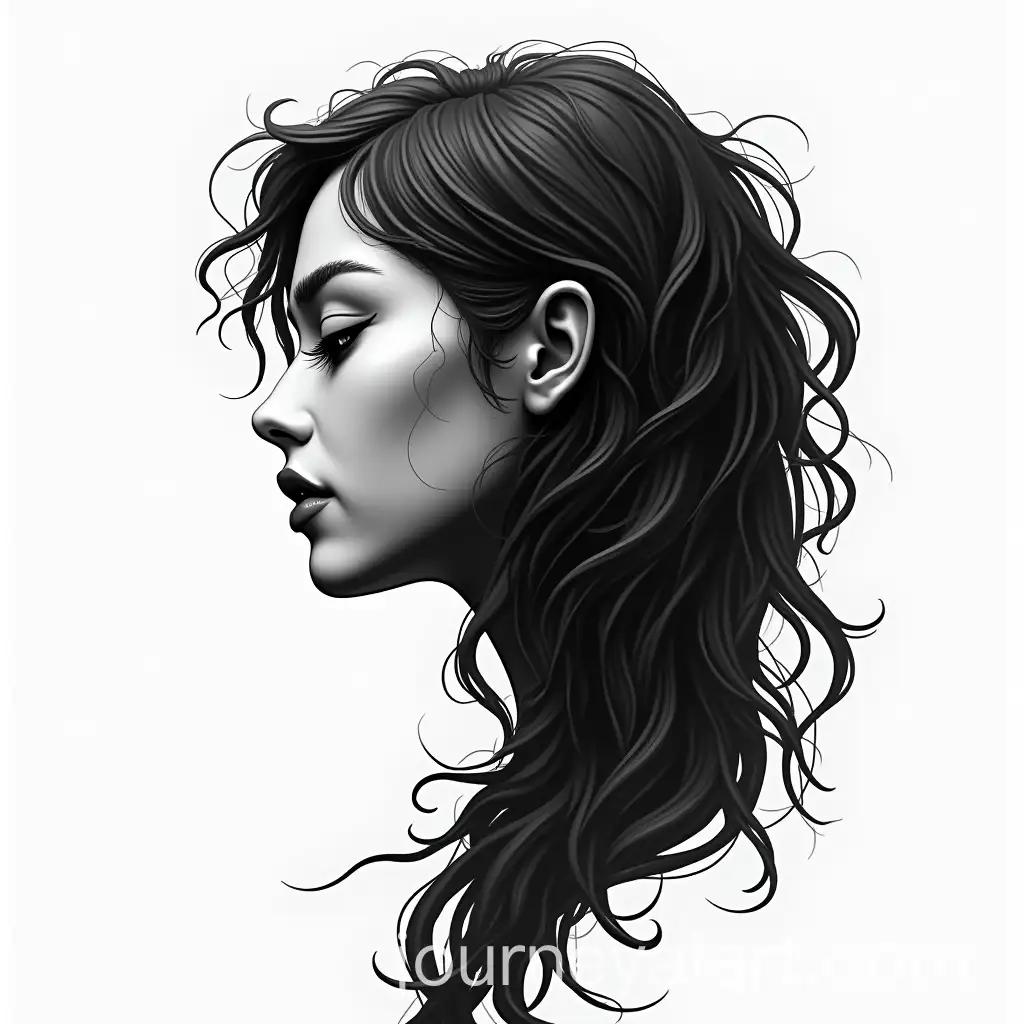 Black-Art-on-White-Background-with-Minimalist-Design