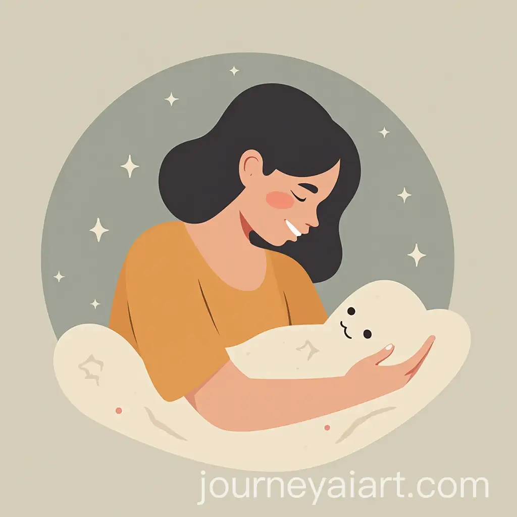 Comforting-Gesture-in-Simple-Vector-Illustration