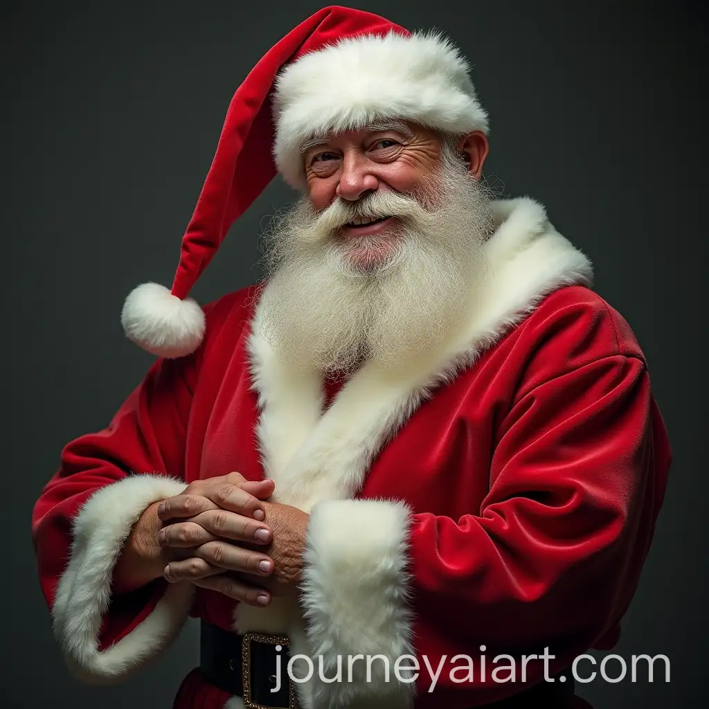 Realistic-Judo-Santa-Claus-in-Action