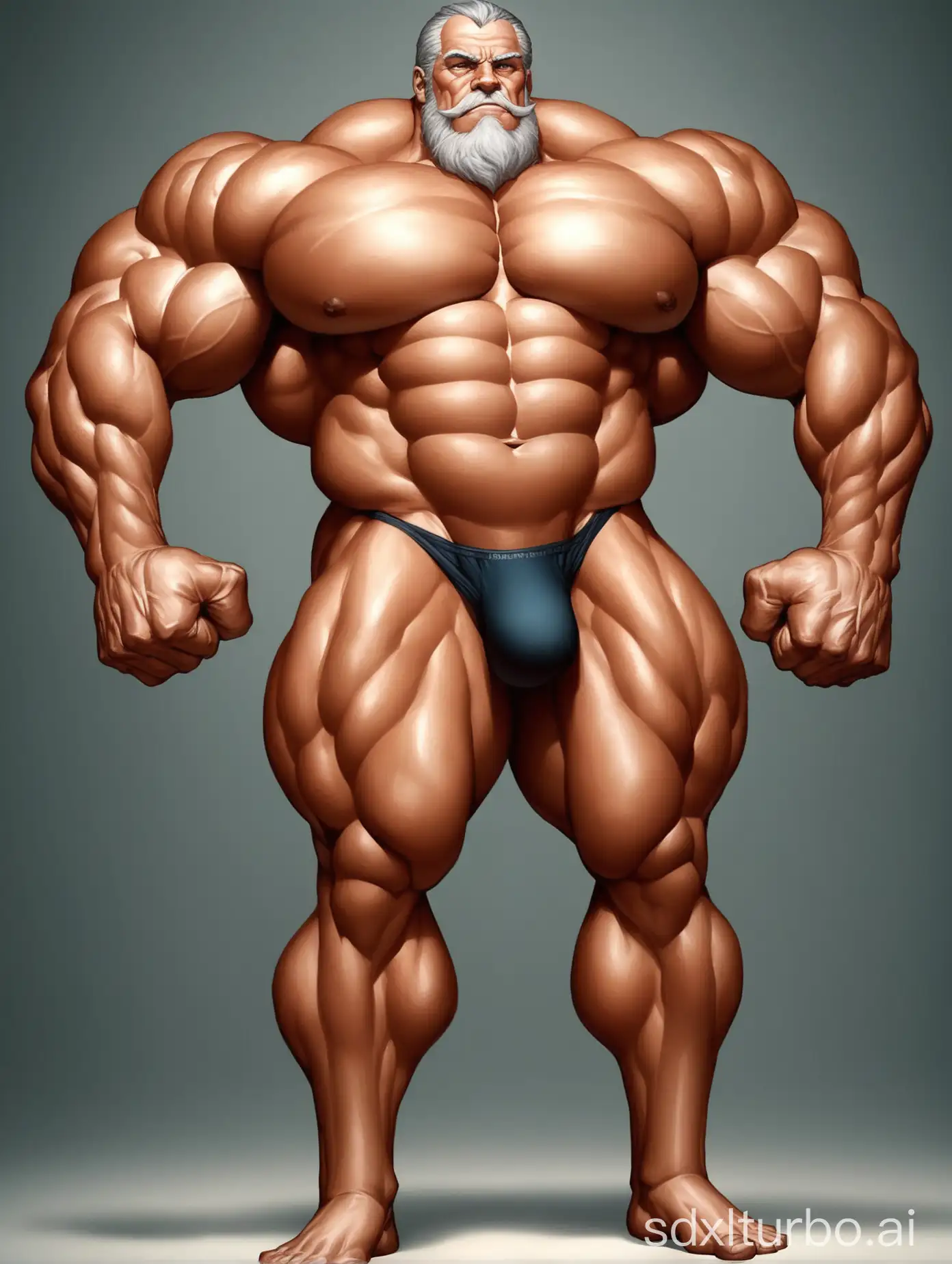 Imposing-Elderly-Giant-Displaying-Muscular-Physique