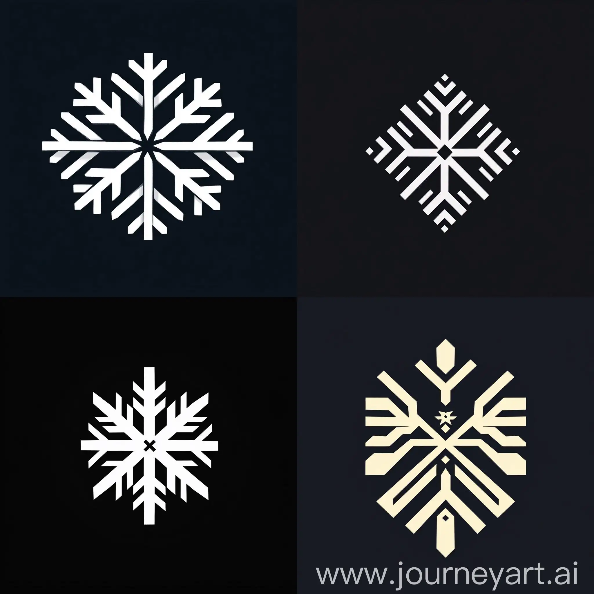 Minimalist-Geometric-Logo-of-Northern-Snowy-Slavic-Countrys-National-Symbol