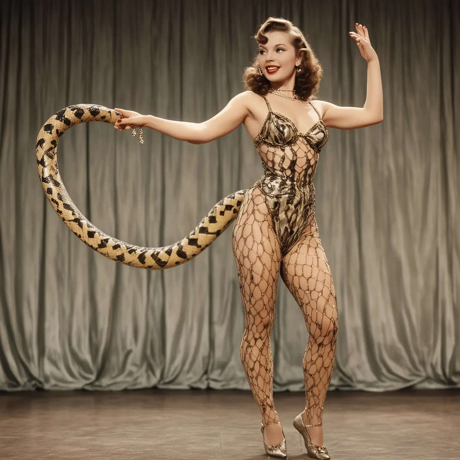 Marika-Rkk-Performing-Snake-Dance-on-Stage-in-1948-Colored-Film-Vienna