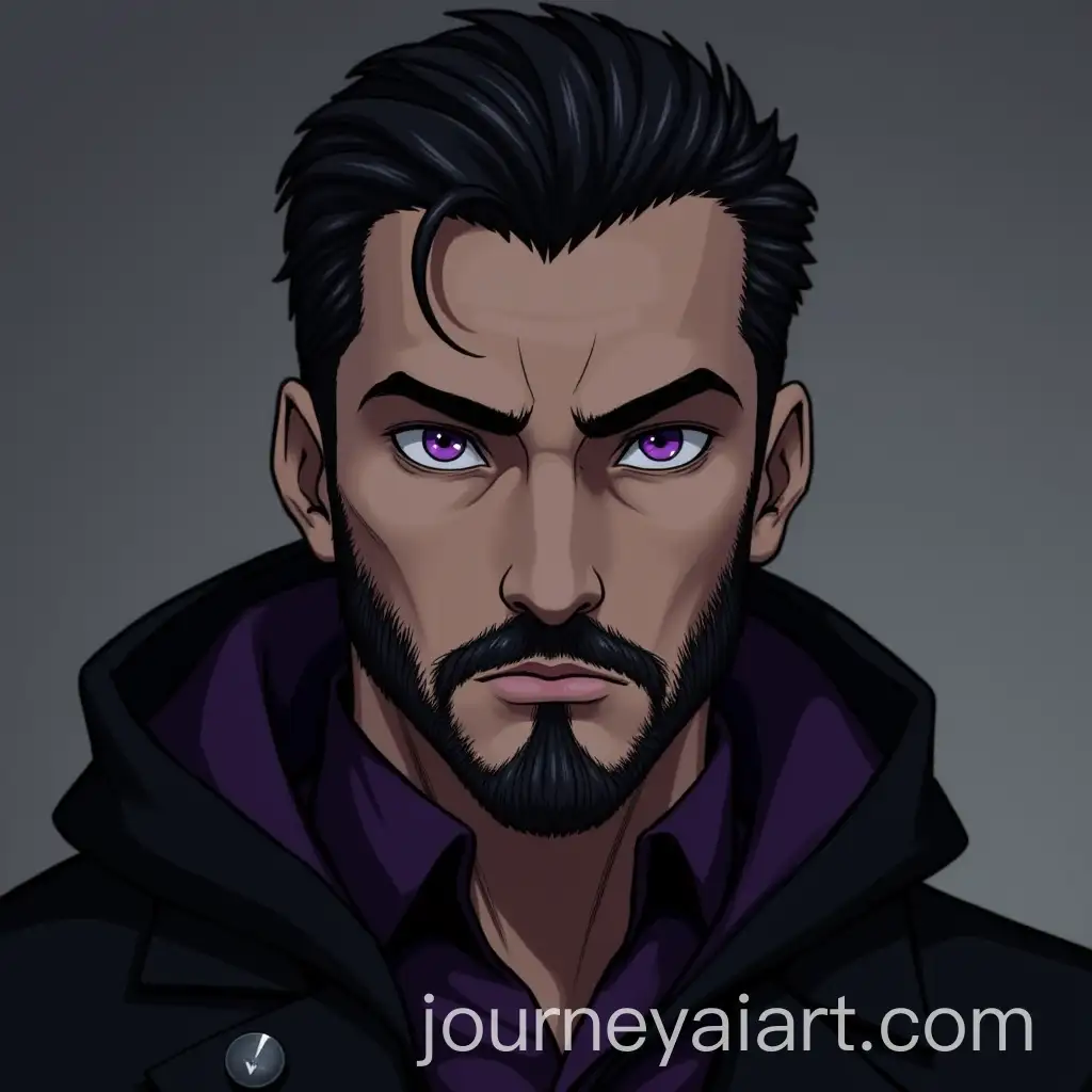 Mature-Valorant-Agent-with-Beard-and-SlickedAI-Image-Prompt-ExpansionBack-Black-Hair-and-Violet-Eyes-in-Black-Hood