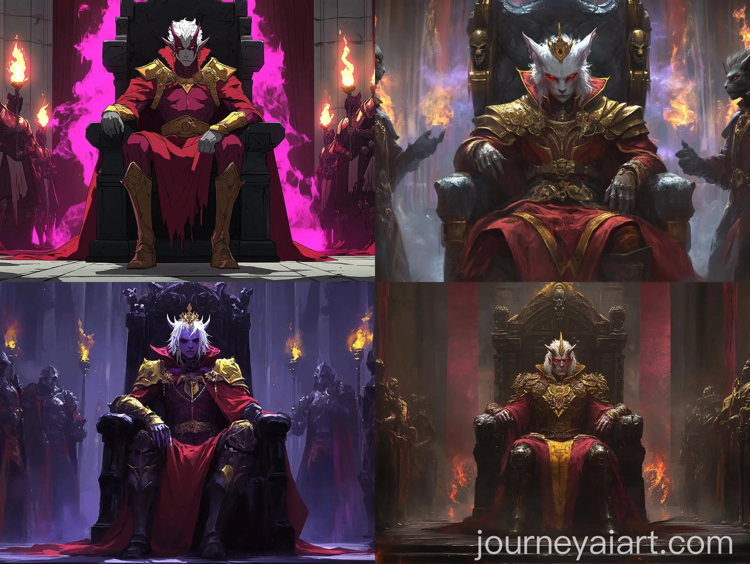 Demonic-Royalty-Sitting-on-Throne-in-Grand-Hall-with-Red-Velvet-Curtains-and-Purple-Torchlight