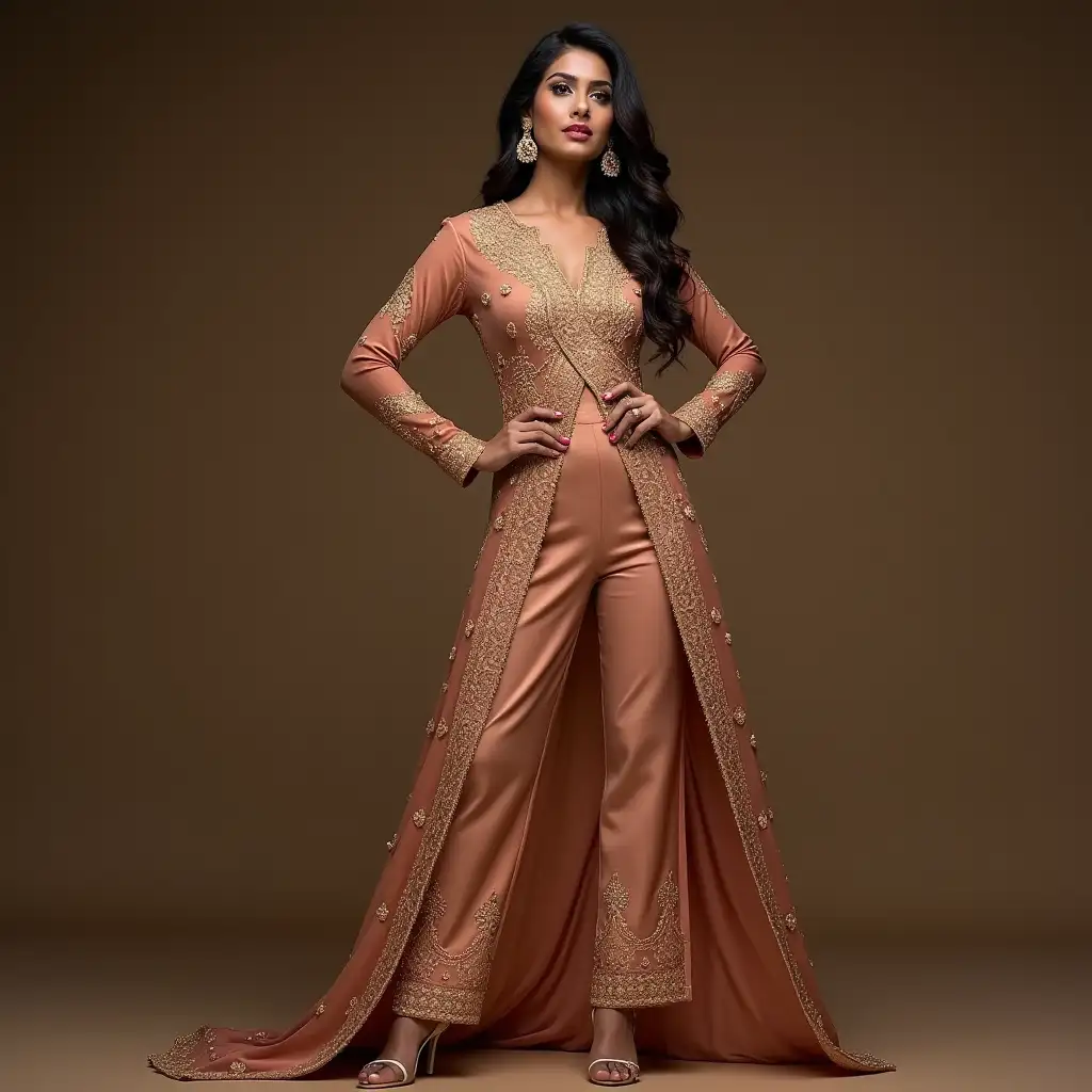 Elegant-Woman-in-Designer-Suit-with-Front-Slit-Exuding-Sophistication