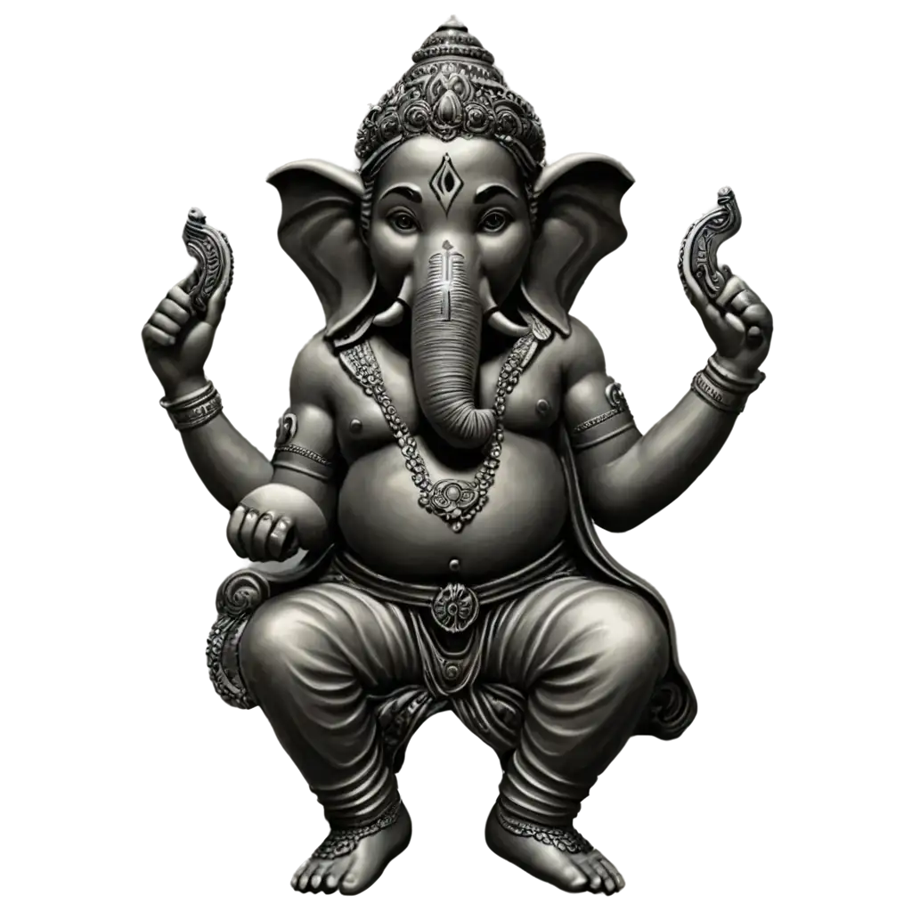 HighQuality-Ganesha-PNG-Image-Capturing-Divine-Essence-in-Crystal-Clear-Detail