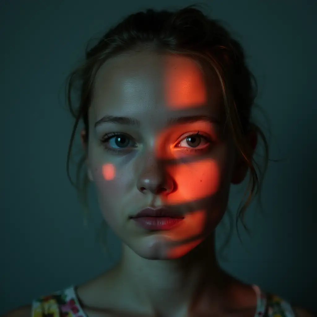 Abstract-Artistic-Photography-of-a-Fading-Face