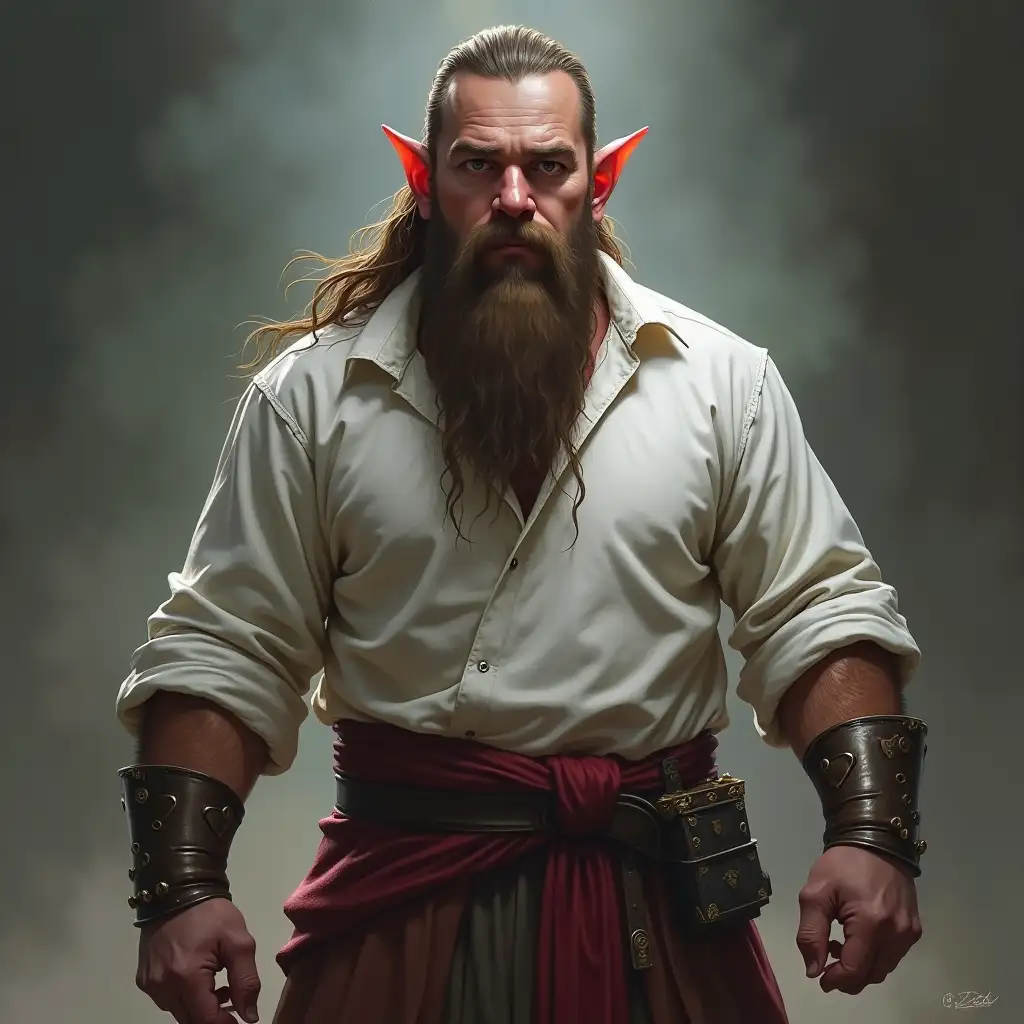 Dark-Fantasy-Dwarf-in-White-LongSleeve-Shirt-DD-Style-Character-Illustration
