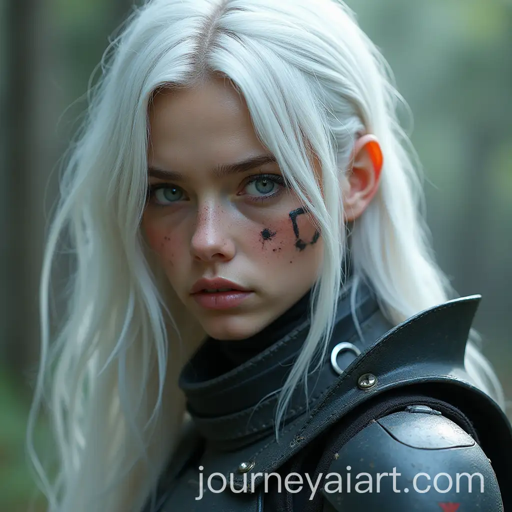 Futuristic-Military-Woman-with-White-Hair-and-Scars-in-Combat-Armor