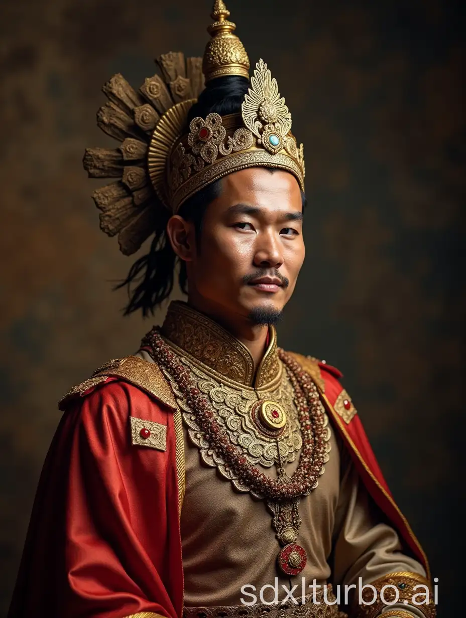 Handsome-Javanese-King-Ken-Arok-of-the-Singhasari-Kingdom