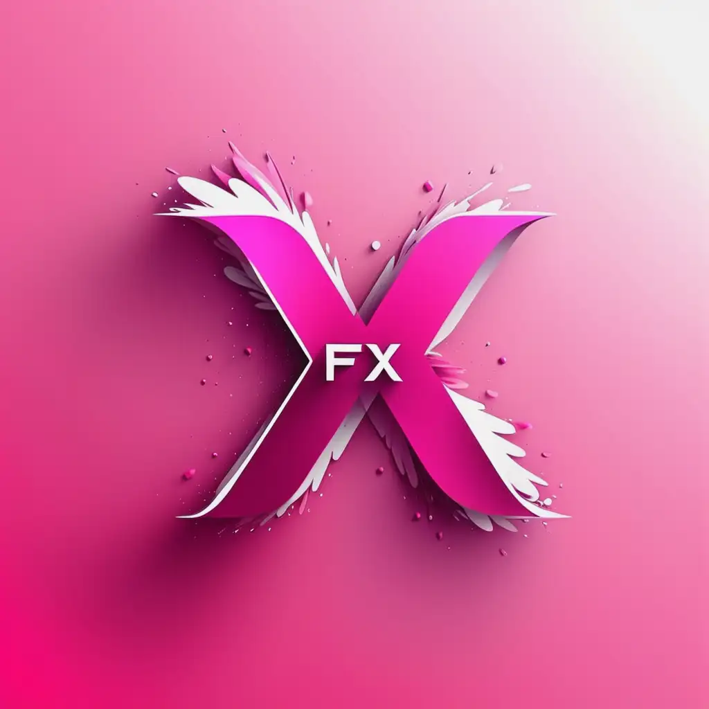 Modern-Pink-FX-Logo-Design