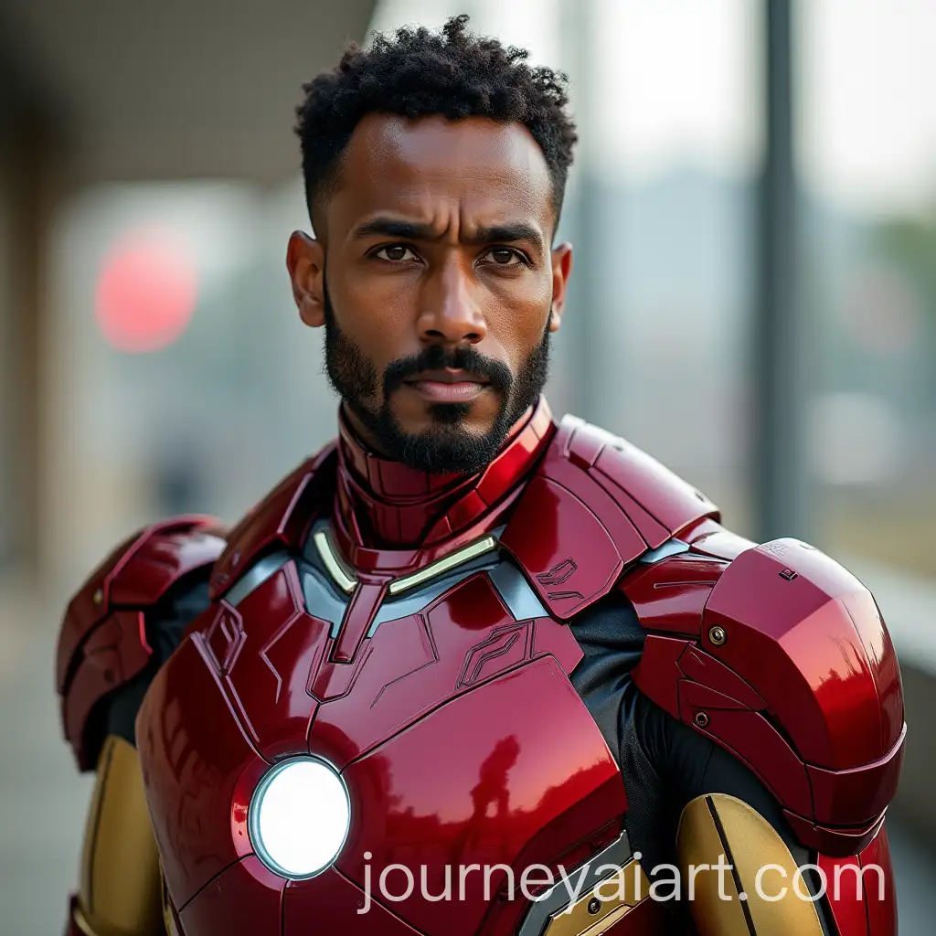 Ironman-Armor-in-Futuristic-Setting