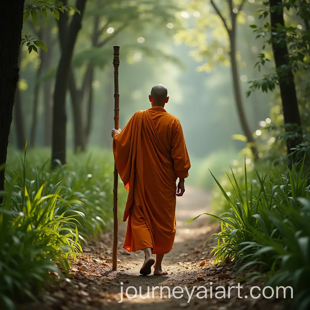 Old-MonkAI-Image-Prompt-Expansion-Guide-Walking-Backwards-Through-Reed-Jungle-Path