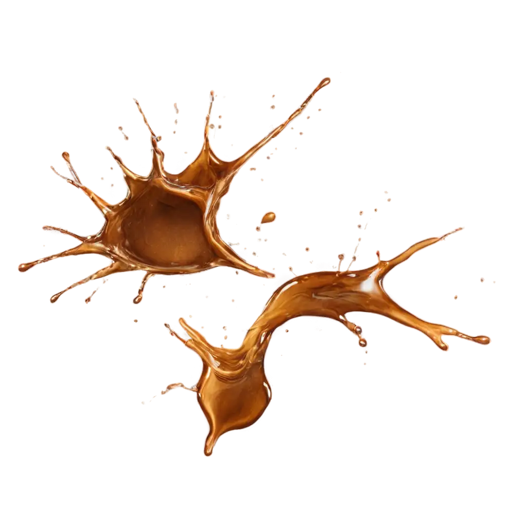 Brown-Coffee-Splashes-PNG-Image-Creative-Artistry-with-High-Quality-Clarity