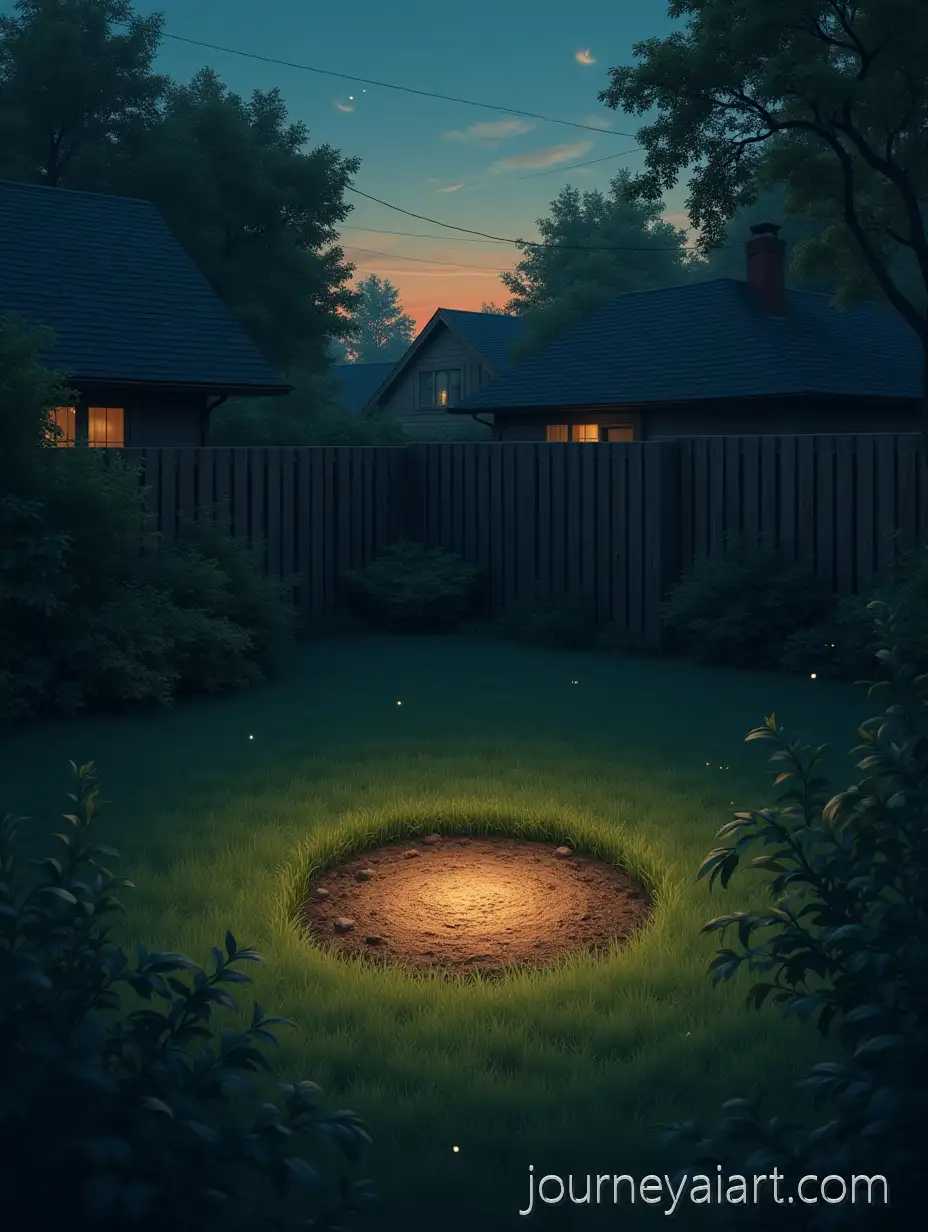 MayaAI-Image-Prompt-Expansion-Discovering-a-Hidden-Shimmering-Patch-in-a-Suburban-Backyard-at-Twilight