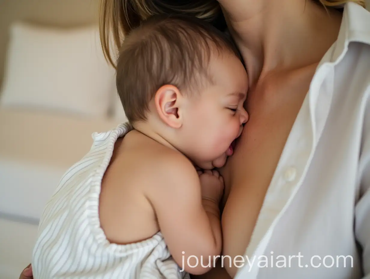 CloseUp-of-Young-Mother-Nursing-9MonthOld-Baby-Boy