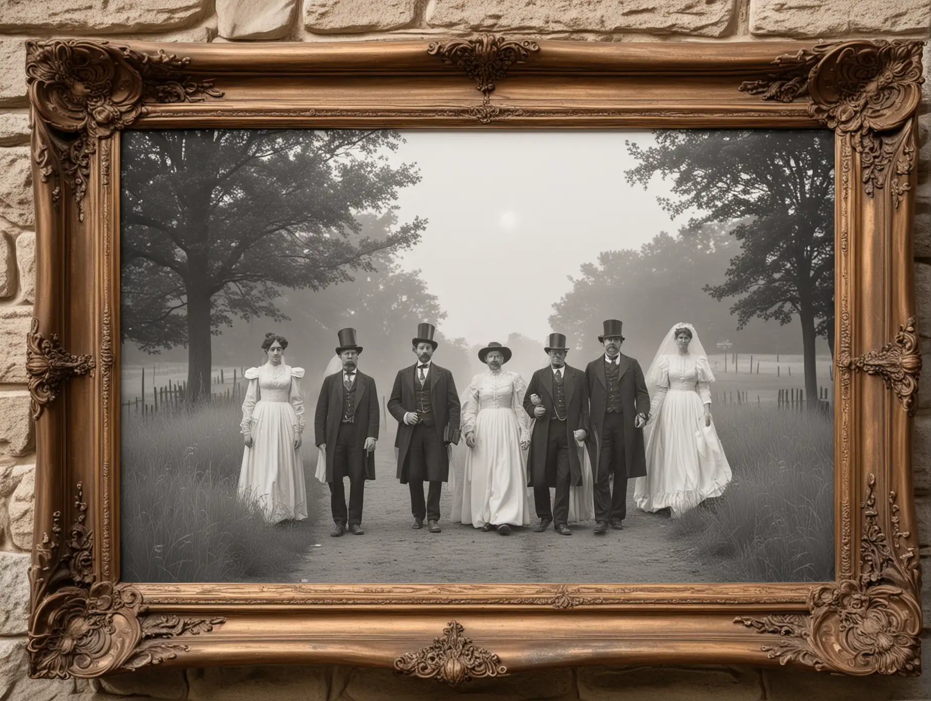 Victorian-Style-Comedy-Ghost-Tour-Advertisement-in-Gettysburg