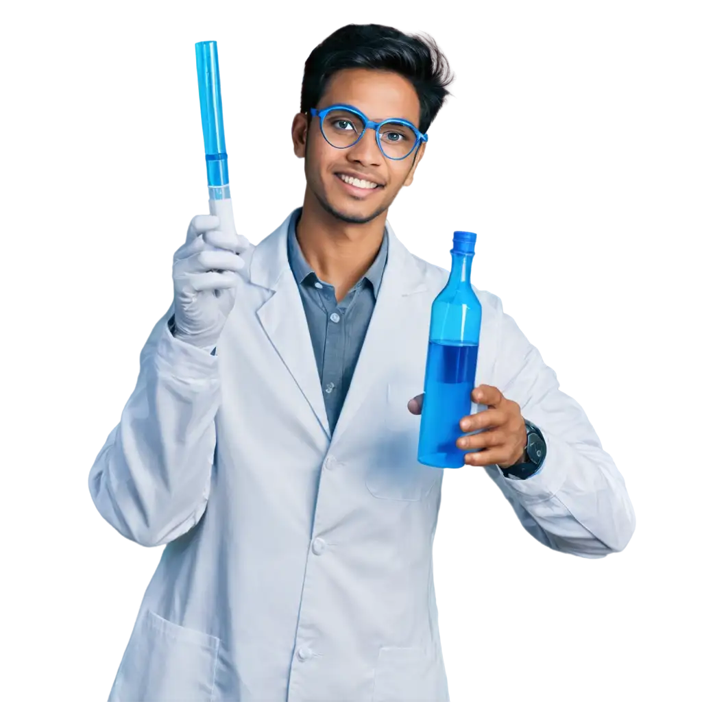 Highly-Realistic-PNG-Portrait-of-a-Bangladeshi-AKTA-Scientist-in-a-Modern-Laboratory-with-Glowing-Test-Tube