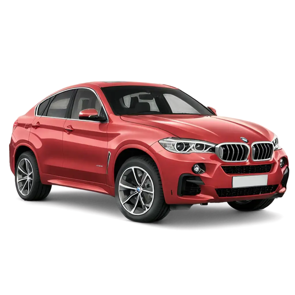 Red-BMW-X6-PNG-Image-HighQuality-Car-Illustration-for-Versatile-Applications