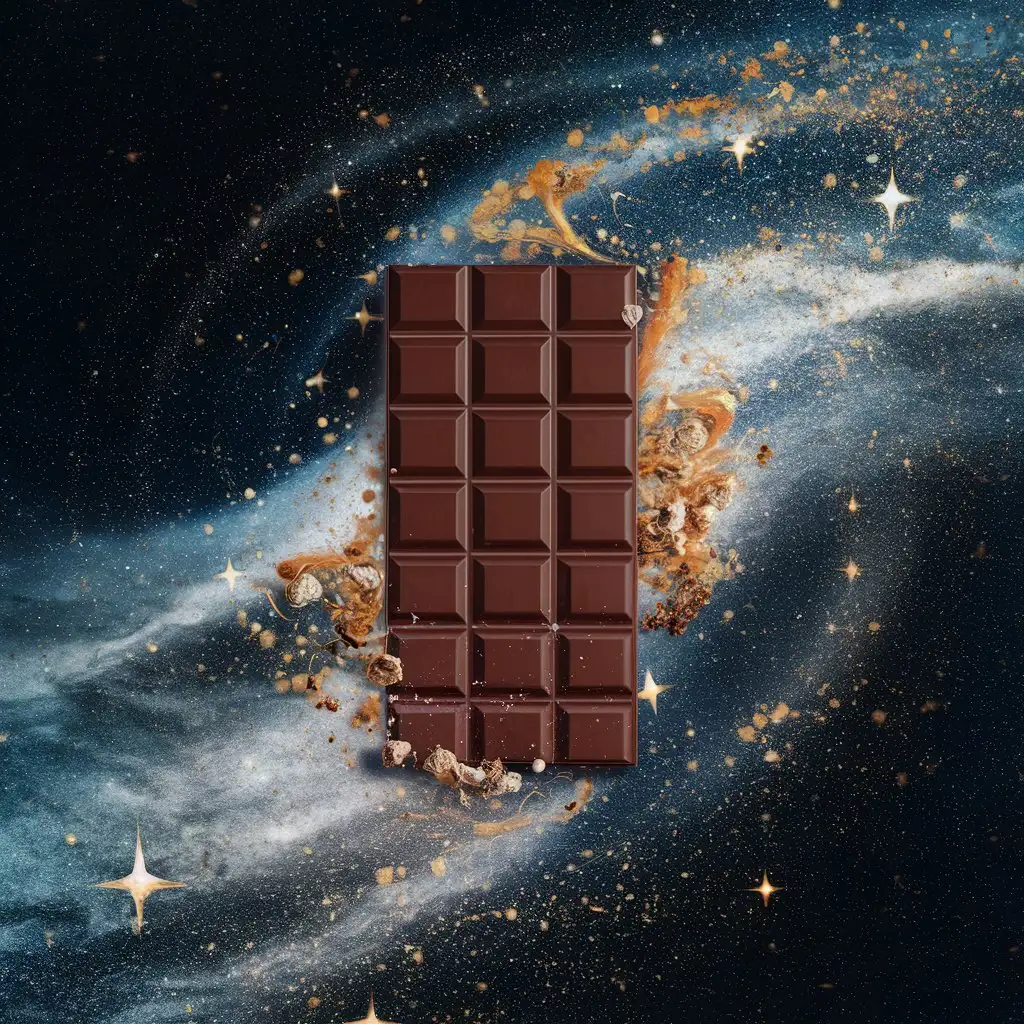 Certificate-with-Chocolate-and-Galaxy-Background