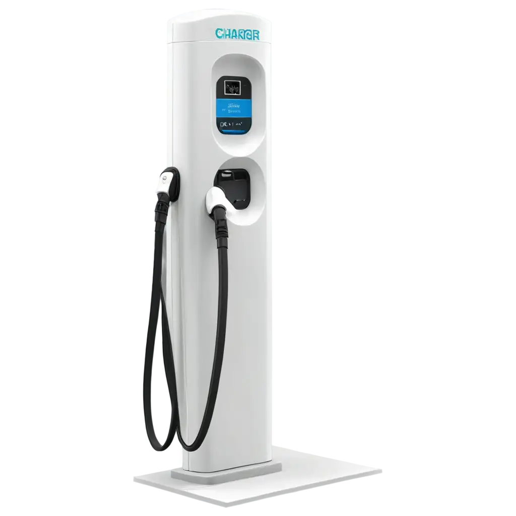 HighQuality-PNG-Image-of-an-EV-Charger-Station-Enhance-Sustainability-and-Convenience
