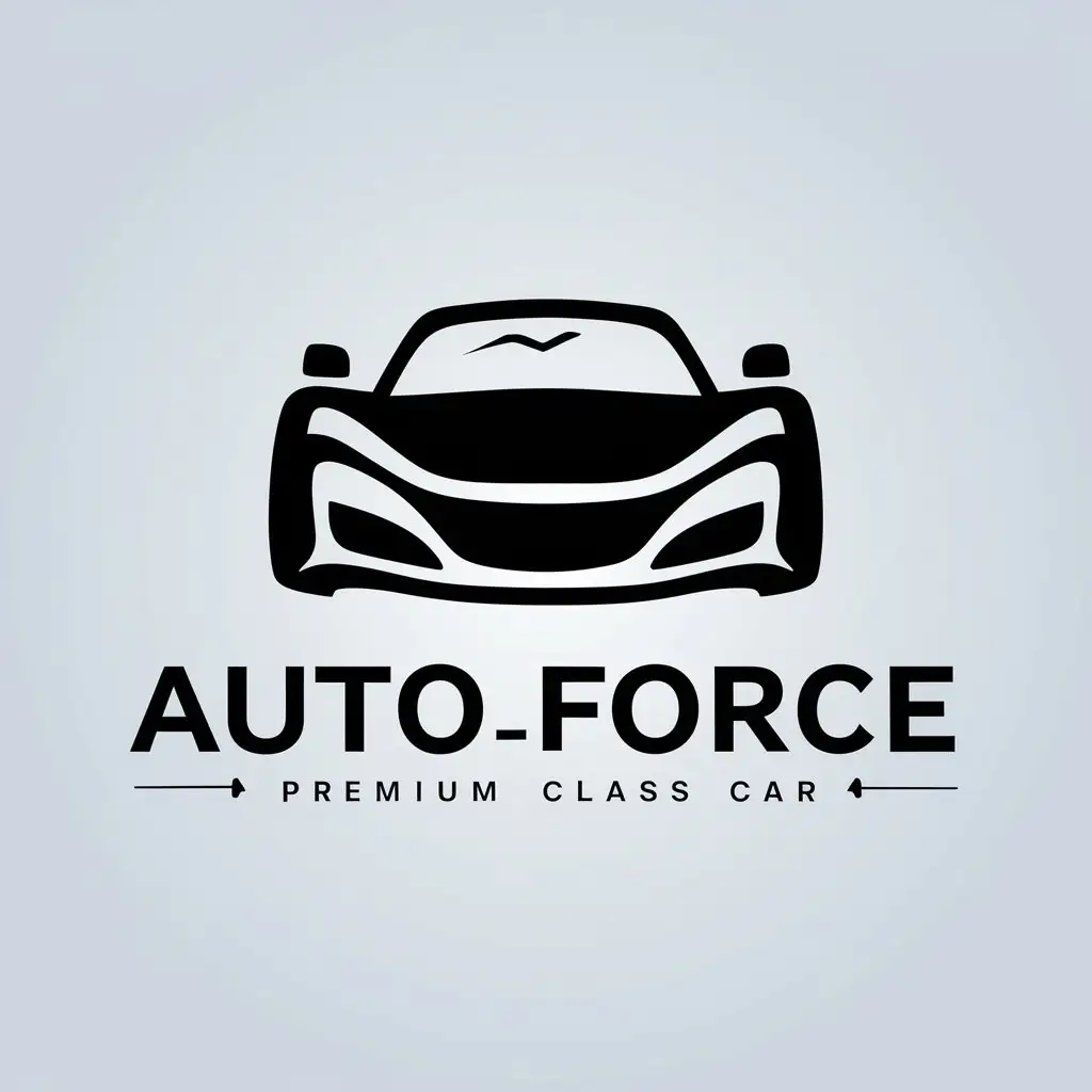 LOGO-Design-For-AUTOFORCE-Premium-Class-Car-Emblem-in-Business-Industry