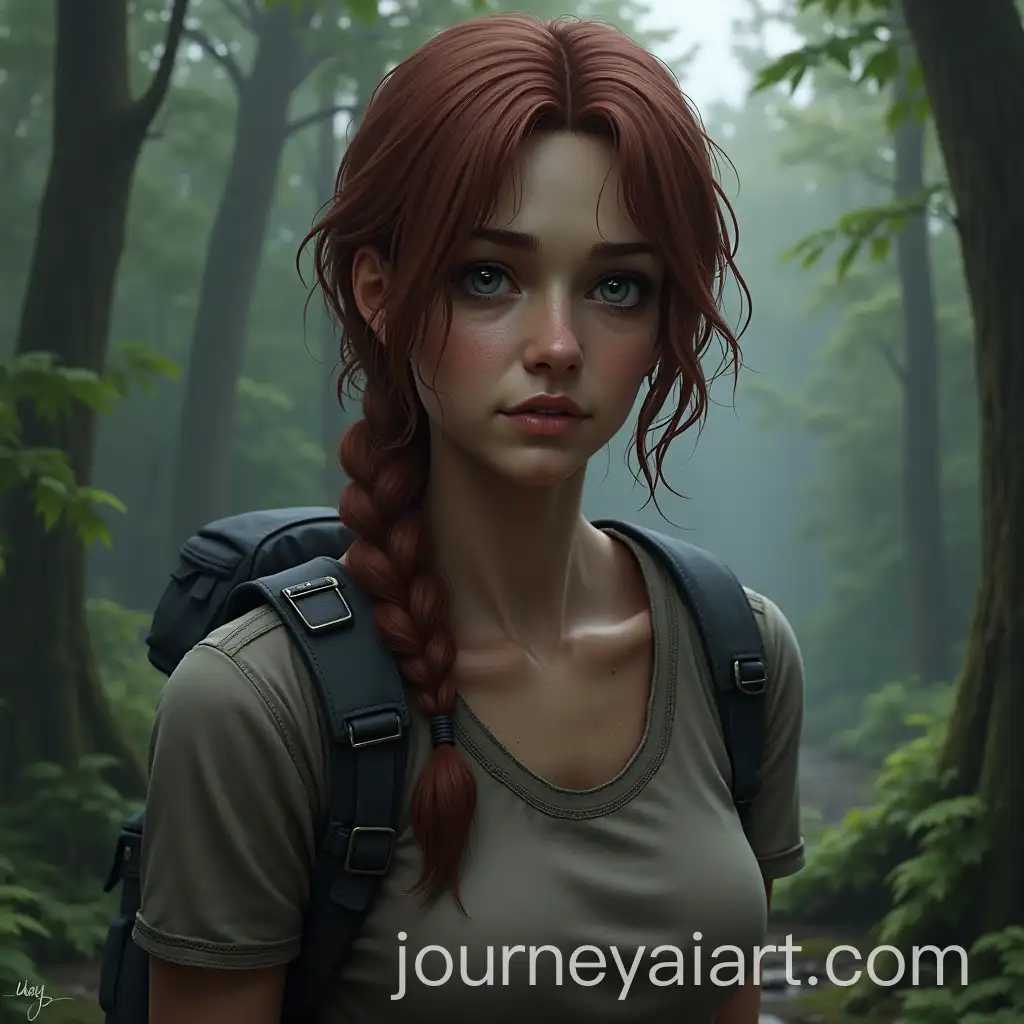 Ellie-from-The-Last-of-Us-inAI-Image-Prompt-Expansion-a-Desolate-Landscape