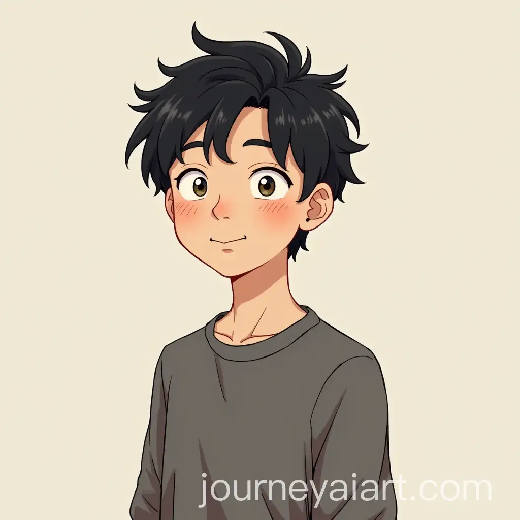 Shy-and-Charming-Asian-Man-with-Soft-Features-and-Messy-Hair