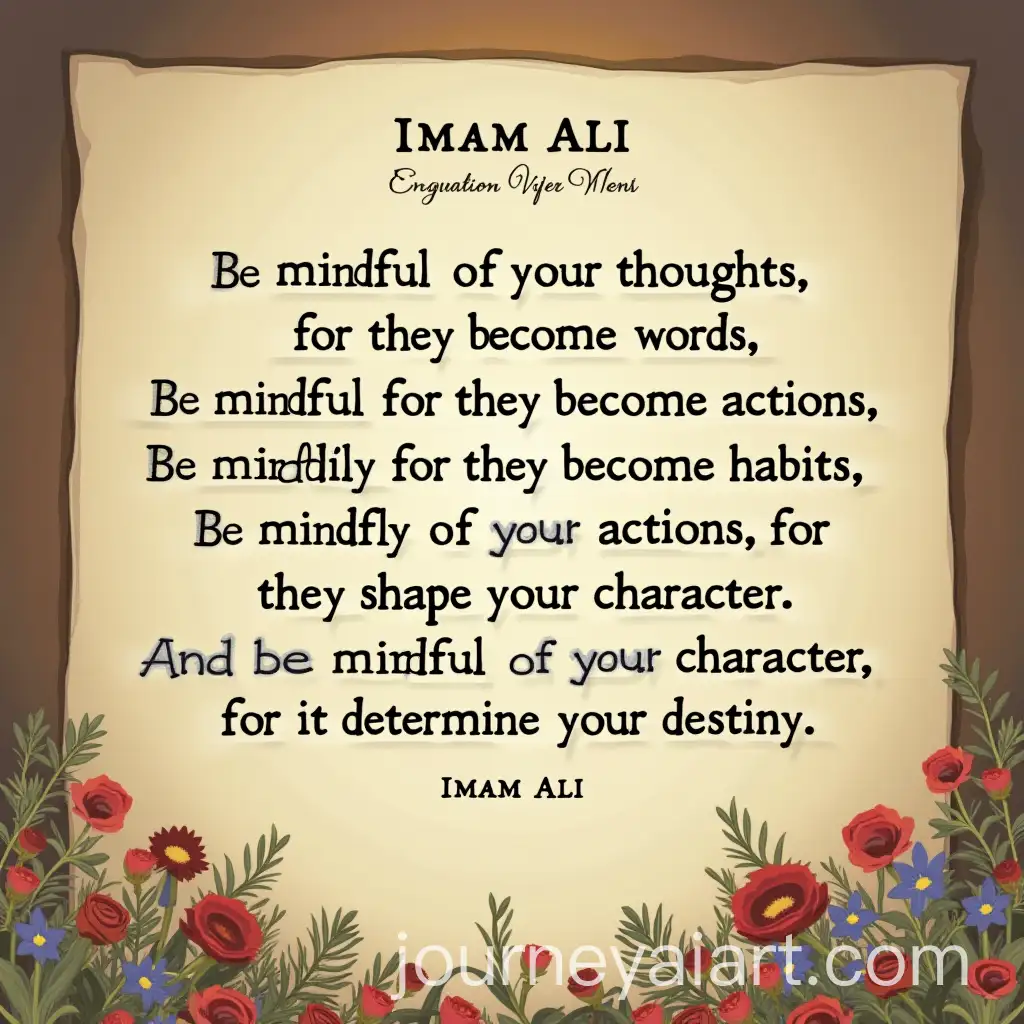 Imam-Alis-Wisdom-on-the-Journey-from-Thoughts-to-Destiny