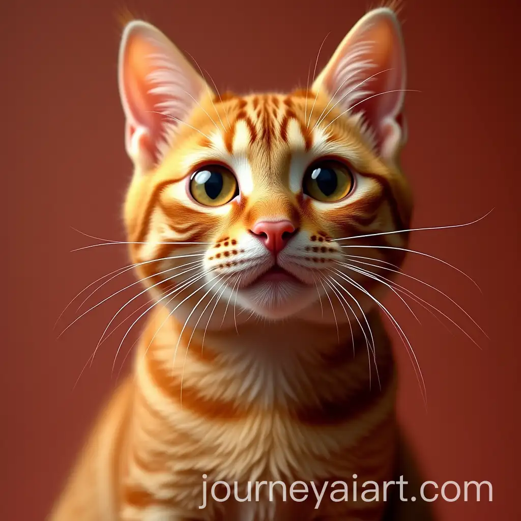 Vibrant-Red-Cat-in-a-Playful-Setting