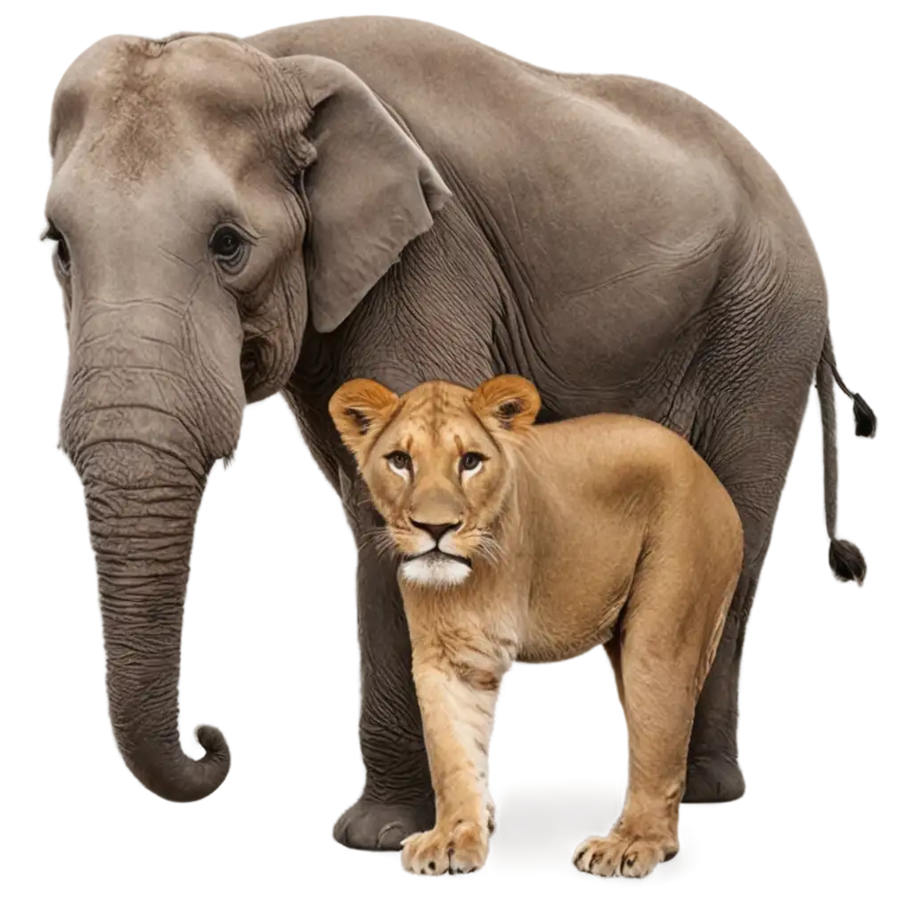 Stunning-Lion-and-Elephant-PNG-Image-Home-Security-Visualized